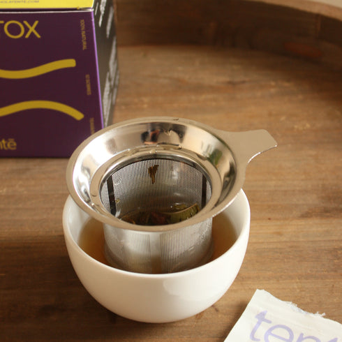 Colador de té de acero inoxidable